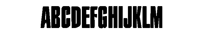 VolterraRegular Font UPPERCASE