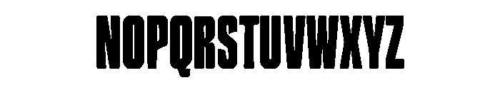 VolterraRegular Font UPPERCASE