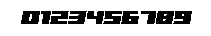 Voltpace Regular Font OTHER CHARS