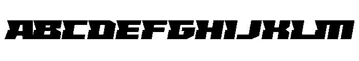Voltpace Regular Font UPPERCASE