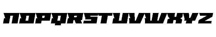 Voltpace Regular Font UPPERCASE