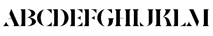 Voluma Font UPPERCASE