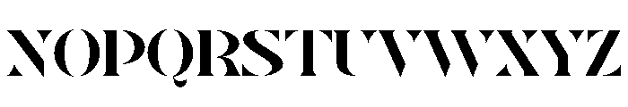Voluma Font UPPERCASE