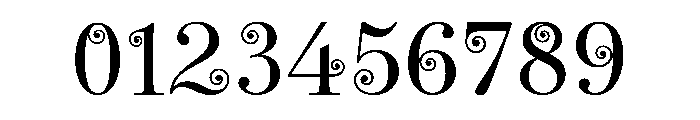Volutae Font OTHER CHARS