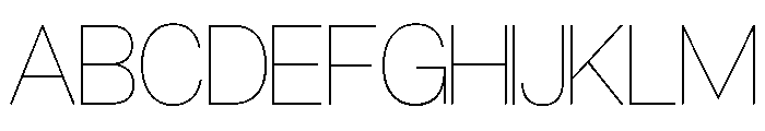 Volution Thin FONT