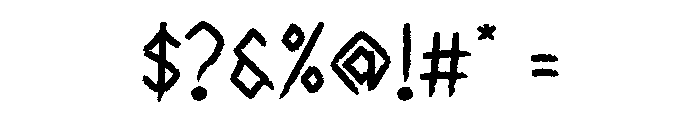 Vondalore Font OTHER CHARS