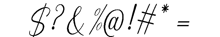 Vondetta-Regular Font OTHER CHARS