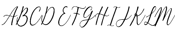 Vondetta-Regular Font UPPERCASE