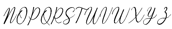 Vondetta-Regular Font UPPERCASE
