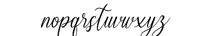Vondetta-Regular Font LOWERCASE