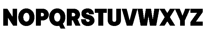 Vontica Sans Black Font UPPERCASE