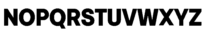 Vontica Sans Extra Bold Font UPPERCASE