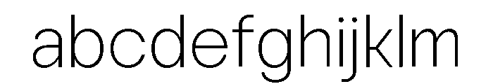Vontica Sans Extra Light FONT