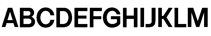 Vontica Sans Semi Bold Font UPPERCASE