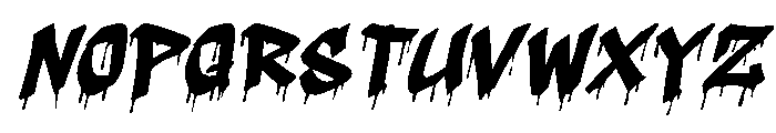 VoodooVibe Italic Font UPPERCASE
