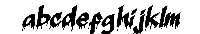 VoodooVibe Italic FONT