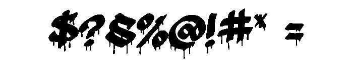 VoodooVibe Font OTHER CHARS