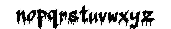 VoodooVibe Font LOWERCASE