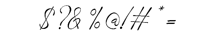 Vordelina Regular Font OTHER CHARS