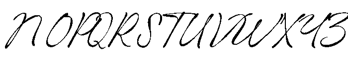 Vordelina Regular Font UPPERCASE