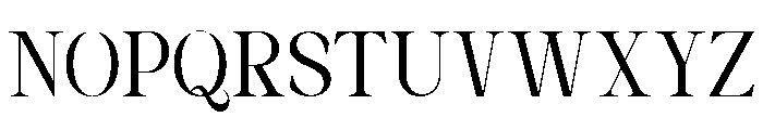 Vorello Regular Font UPPERCASE