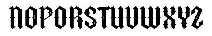 Vorine Font UPPERCASE