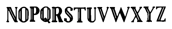 Vorl Font LOWERCASE