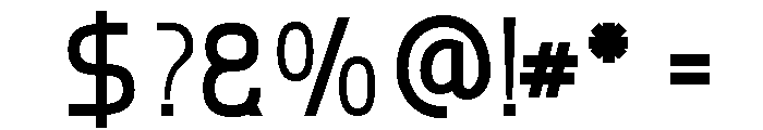 Vornova Regular Font OTHER CHARS