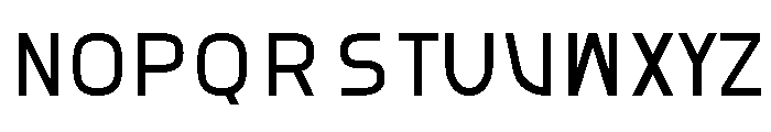 Vornova Regular Font UPPERCASE