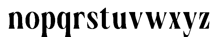 Vorseta Regular Font LOWERCASE