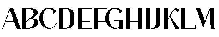 Vosanes Regular Font UPPERCASE