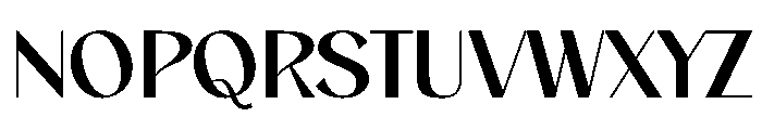 Vosanes Regular Font UPPERCASE