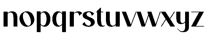 Vosanes Regular Font LOWERCASE