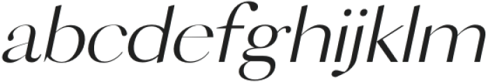 VOGUISH Light Italic otf (300) Font LOWERCASE