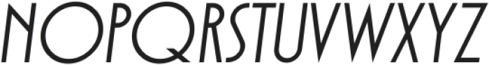 VOLTDECOV02-Italic otf (400) Font UPPERCASE