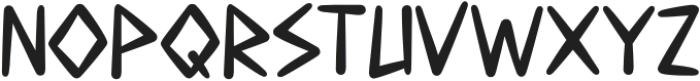 VORGAROK-Regular otf (400) Font UPPERCASE