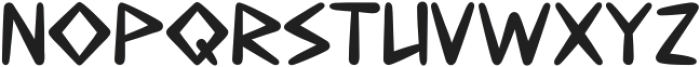 VORGAROK-Regular otf (400) Font LOWERCASE