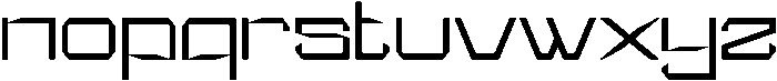 VORGENT Regular otf (400) Font LOWERCASE
