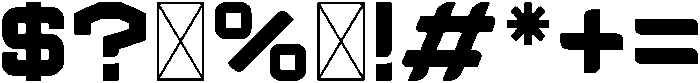 VORTEX Regular otf (400) Font OTHER CHARS