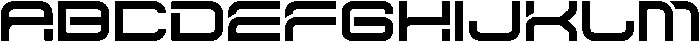 VORTEX Regular otf (400) Font UPPERCASE