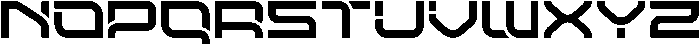 VORTEX Regular otf (400) Font UPPERCASE