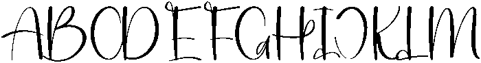 Vocation Regular otf (400) Font UPPERCASE