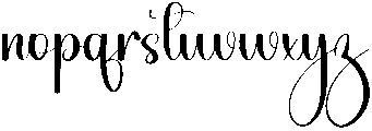 Vocation Regular otf (400) Font LOWERCASE