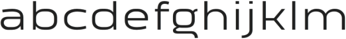 Vogie Expanded otf (400) Font LOWERCASE