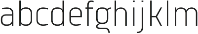 Vogie Extra Light Narrow otf (200) Font LOWERCASE