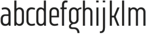 Vogie Light Condensed otf (300) Font LOWERCASE
