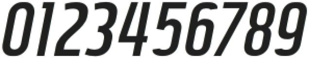 Vogie Medium Condensed Italic otf (500) Font OTHER CHARS