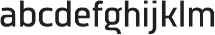 Vogie Medium Narrow otf (500) Font LOWERCASE