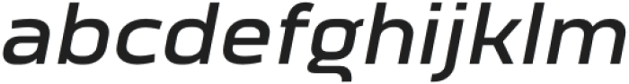 Vogie Semi Bold Italic otf (600) Font LOWERCASE