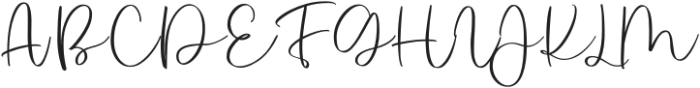 Vogius Signature otf (400) Font UPPERCASE